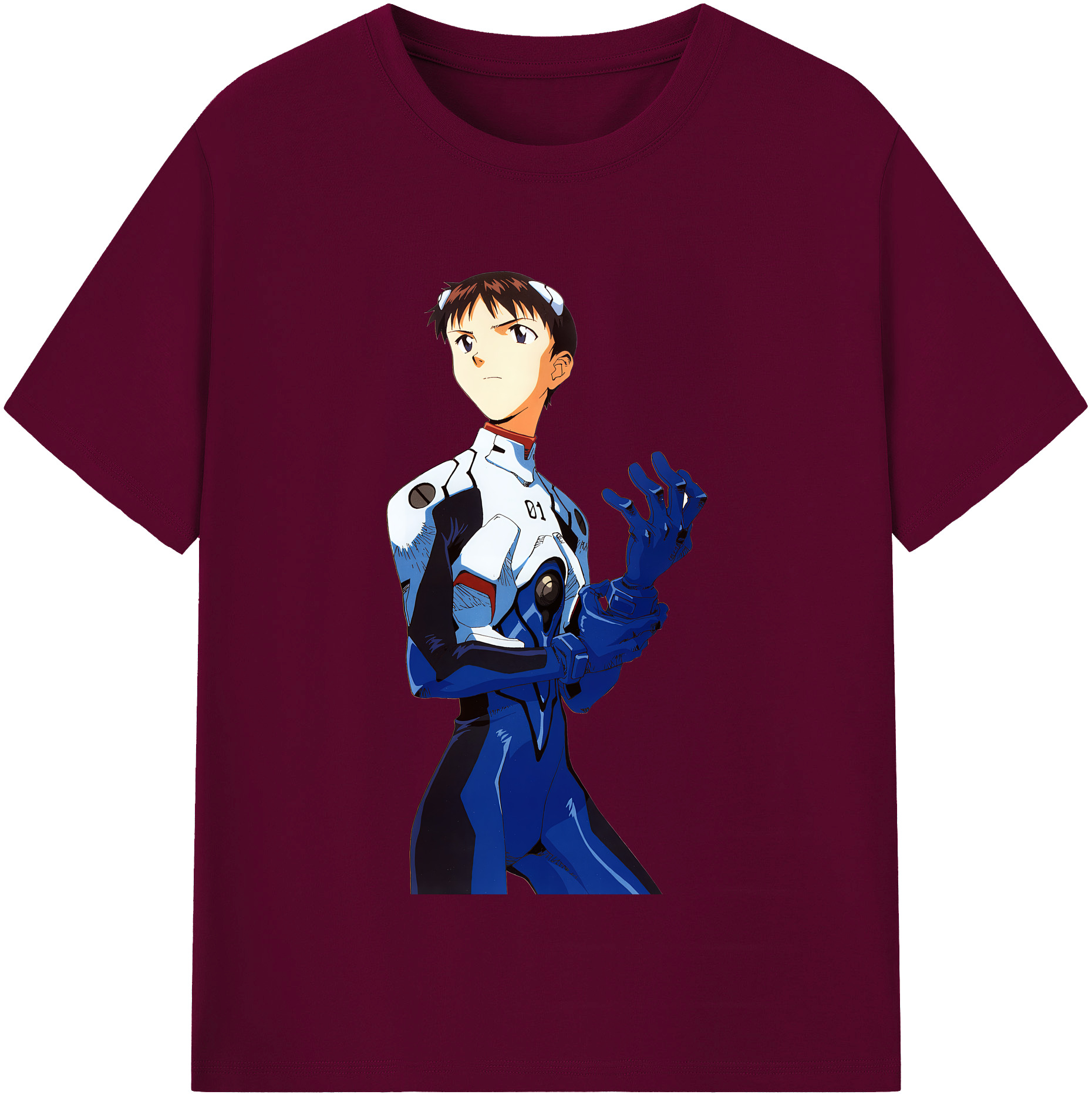 （画像用） EVA 新世紀エヴァンゲリオン レディースカジュアルプリントTシャツ（綿100％）